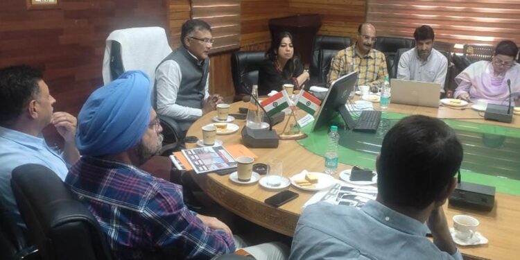 Shailendra reviews implementation of HADP, CAPEX, CSSs Exhorts for expeditious, timely completion of projects