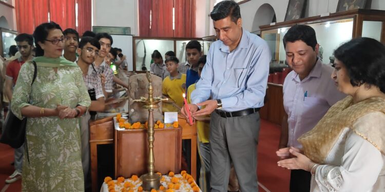 International Museum Day AA&M Directorate organises special exhibition on Ancient Indian Texts School, College students turn up in large numbers