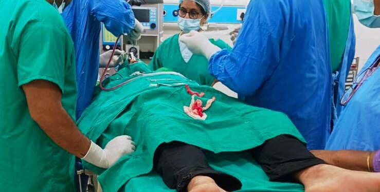 Maiden ENT surgery performed at AH Ghagwal