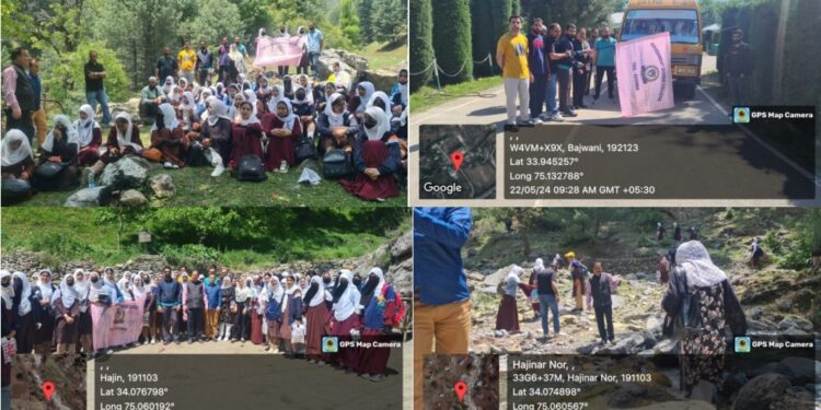GDC Tral organizes one-day Trekking for Girls