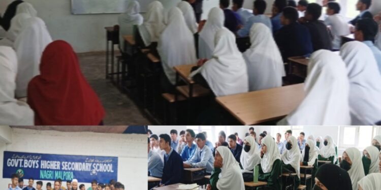 DLSA Kupwara conducts Awareness programme under SVEEP at HSS Nagri Malpora