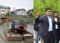 Mandeep Kaur visits uptown areas of Srinagar, assesses functioning of dewatering stations