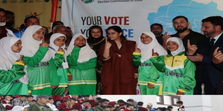 Lok Sabha Elections-2024 SVEEP: DEO Kupwara inaugurates 3-day Archery training camp for first-time voters at Handwara