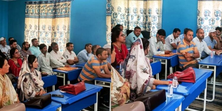 Teachers’ Training Program held at GHSS Berarru