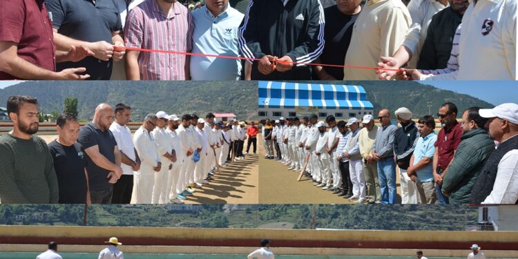 SDH Bhaderwah drubs DHS Doda team in Dr Tariq Masood memorial Cricket match