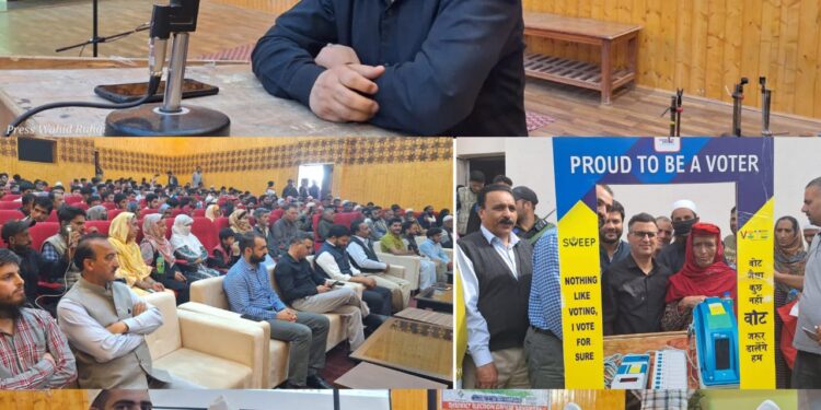 Lok Sabha Election-2024: Awareness program for PwD voters & staff designated for PwD Polling Station held at Bandipora