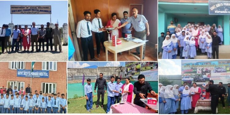 Secretary Pahari Board reviews functioning of Girls/ Boys Pahari Hostels of Baramulla & Kupwara