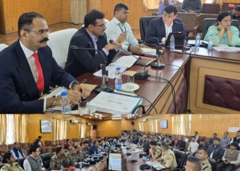 Lok Sabha Elections-2024 General Observer Baramulla PC reviews election preparedness meeting at B’la
