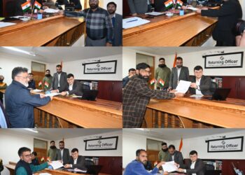 Lok Sabha Elections-2024 6 more candidates file Nomination Papers for Baramulla PC