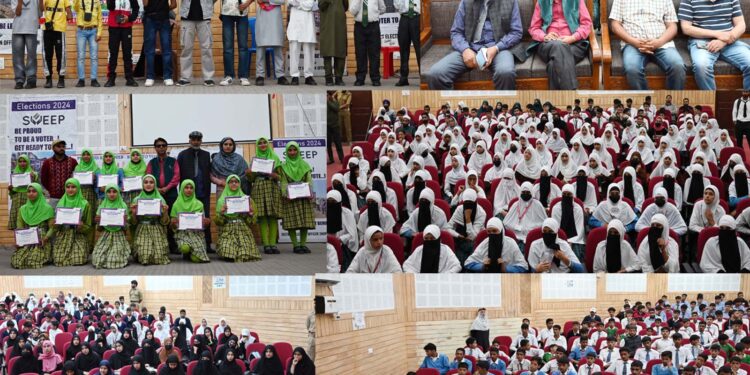 Lok Sabha Elections 2024  SVEEP: Awareness programme on electoral participation held at GDC Shopian
