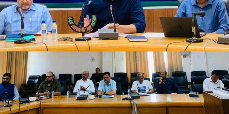 RO Udhampur PC chairs meeting with Political Parties to ensure smooth counting of votes