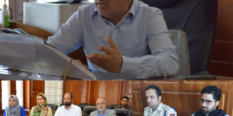 DC Bandipora chairs DRAC meeting; approves 03 cases