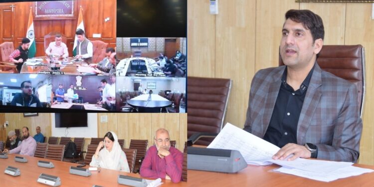 Aijaz Asad reviews implementation of Border Area Development Programme