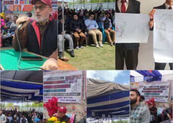 Lok Sabha Elections-2024 Awareness programme under SVEEP held at Pulwama’s Rahamoo