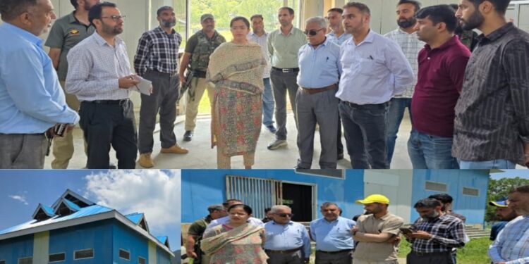 DDC Kupwara inspects ISC Galizoo, other sports infrastructure