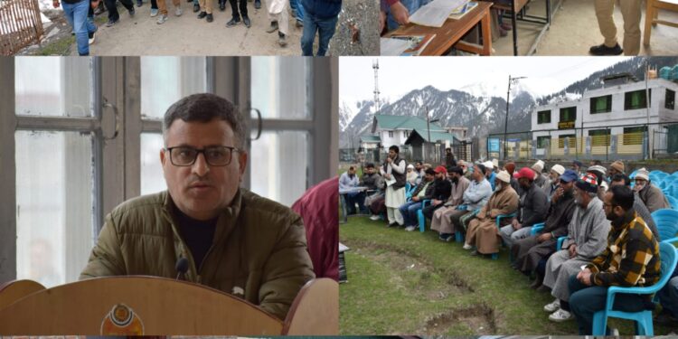 Day-2 in Gurez: DC Bandipora reaches far-flung areas of Tehsil Tulail Interacts with public, visits polling stations; attends awareness event under SVEEP