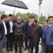 Dulloo tours Srinagar to assess progress of Smart City works