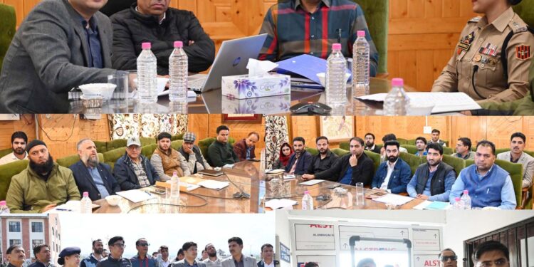 Advisor Bhatnagar visits Sanasar, reviews education, health infrastructure