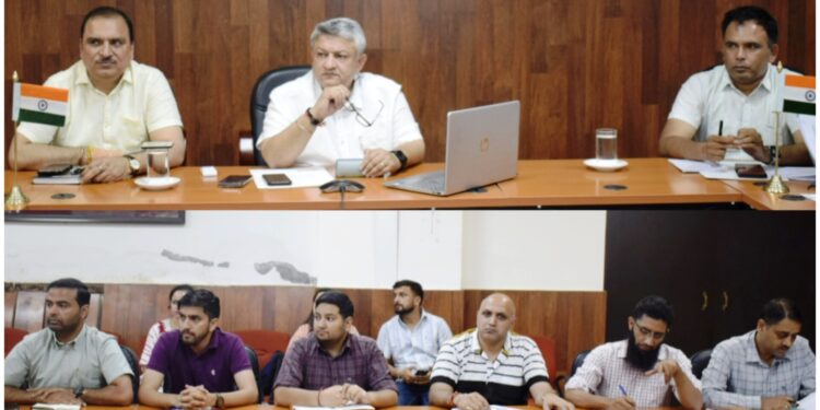 DDC Reasi reviews performance of Panchayats on Development Index