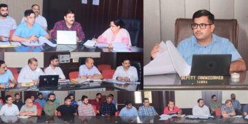 DC Samba reviews working of Jal Shakti Department