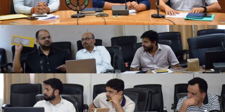 10 AROs, 60 teams constituted to count postal ballots in PC Udhampur RO chairs training session of counting staff