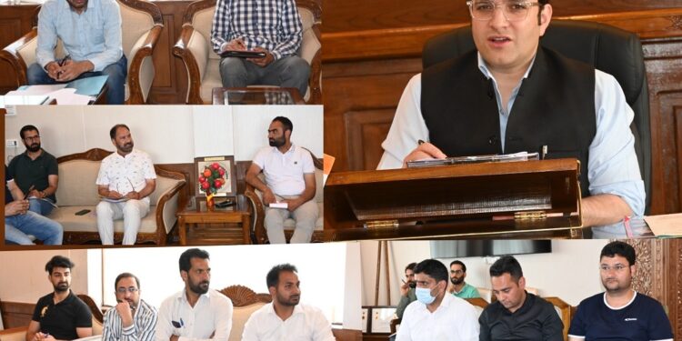 DC Kulgam chairs meeting of BSNL authorities