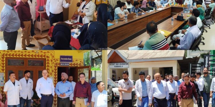 DHS Jammu reviews Healthcare services delivery in Ramban