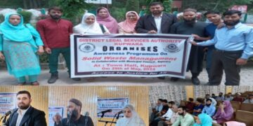 DLSA Kupwara holds Awareness programme on Solid Waste Management