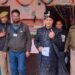 Groom goes to vote in wedding attire in Ganderal’s Kangan