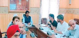 DC Anantnag chairs DRSC meeting