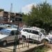Parking slot turned into election centre at Janglat Mandi Anantnag