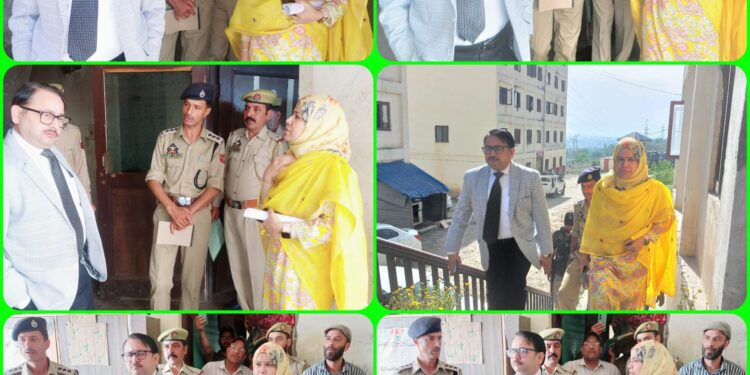 Chairman DLSA Ganderbal visits Subsidiary Jail, Dignibal Ganderbal Review condition of inmates & the prison