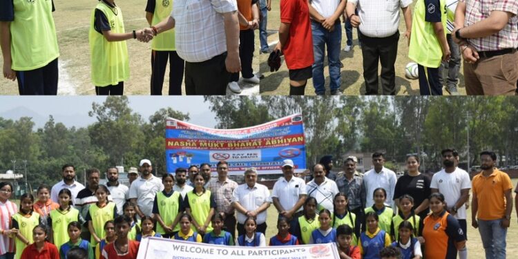 DYSS Reasi organises Inter-School Football Competition for Girls and boys