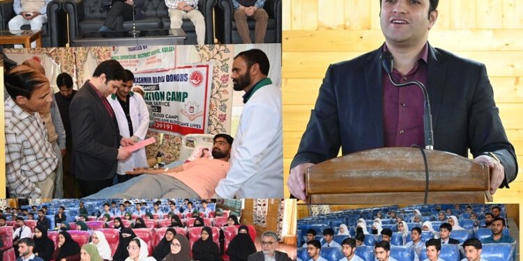Blood Donation camp, Seminar & other activities mark ‘World Red Cross Day’ celebrations at Kulgam DC presides over main function at Conference hall