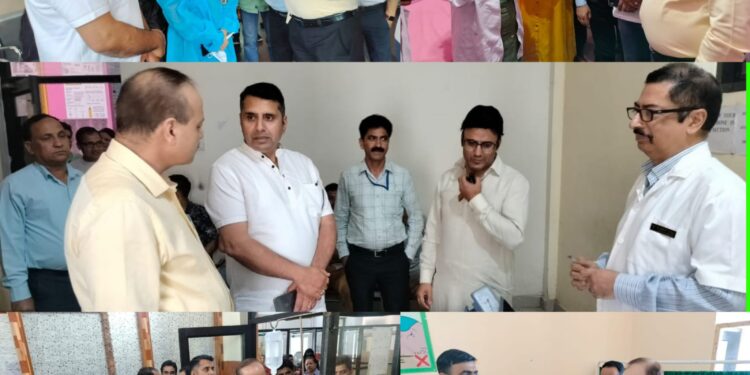 DHS Jammu visits SDH Bhaderwah, inspects healthcare facilities