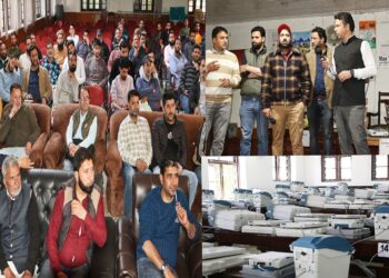 Lok Sabha Elections-2024 Poll staff imparted Election Training in all ACs of Srinagar