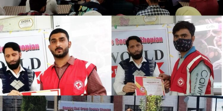 District Red Cross Society Shopian celebrates ‘World Red Cross Day’