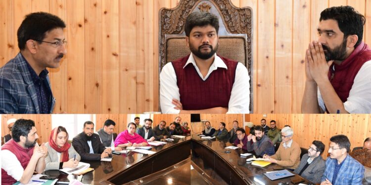 Lok Sabha Elections 2024 DEO Ganderbal reviews arrangements for Special Polling Stations
