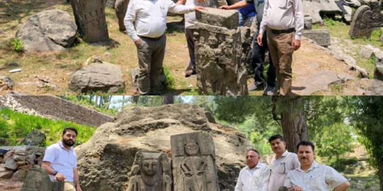 ADDC Ramban inspects conservation work at Historic Site of Ghora Gali