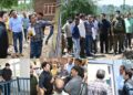 DC Kulgam inspects ongoing JJM Water Supply schemes