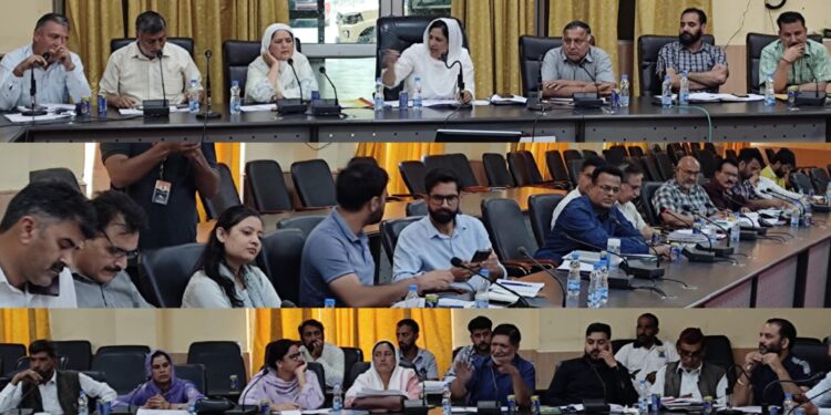 DDC Chairperson Ramban discusses formulation of District Capex Plan 2024-25