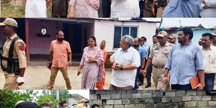 DDC Reasi takes stock of developmental needs in Suketar Village