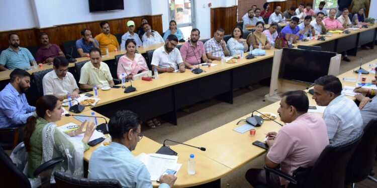 ADM Ansuya Jamwal reviews preparedness for Female Supervisor recruitment exam