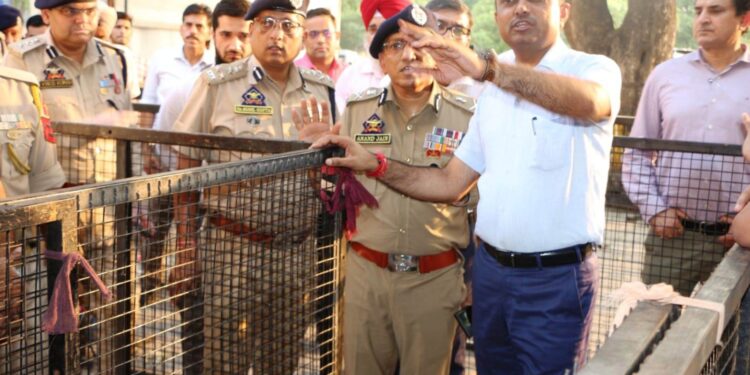 Div Com Jammu, ADGP inspect arrangements for Shri Amarnath ji Yatra at Bhagwati Nagar, Yatri Dhams & Railway Station