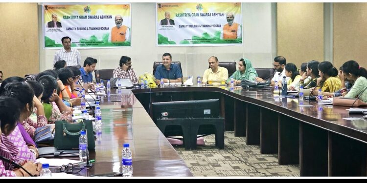 Director Panchyati Raj inaugurates VPRP, GPDP capacity building workshop in Jammu