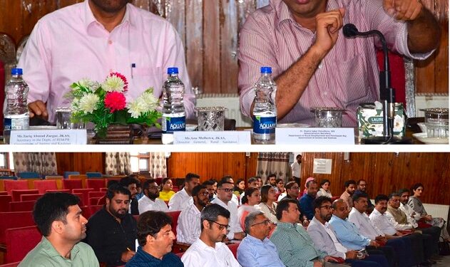 RDD Secretary inaugurates capacity building programme for newly appointed JKAS officers at IMPARD