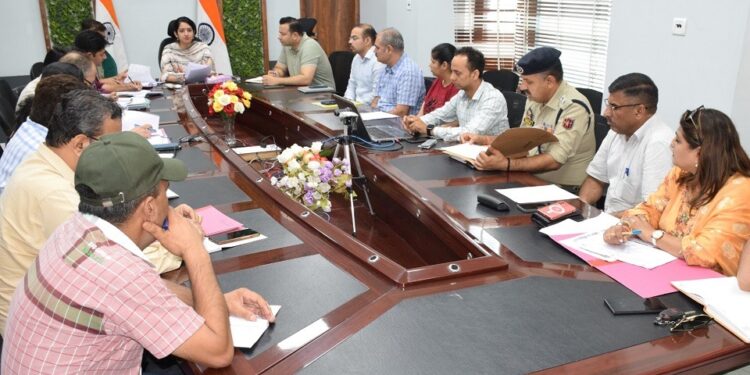 DC Udhampur reviews measures to combat drug menace