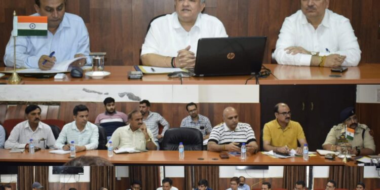 DC Reasi finalizes arrangements for International Yoga Day