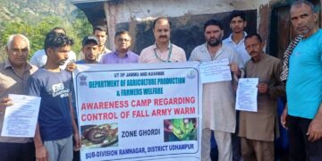 Awareness campaign organized across districts to combat Fall Armyworm threat