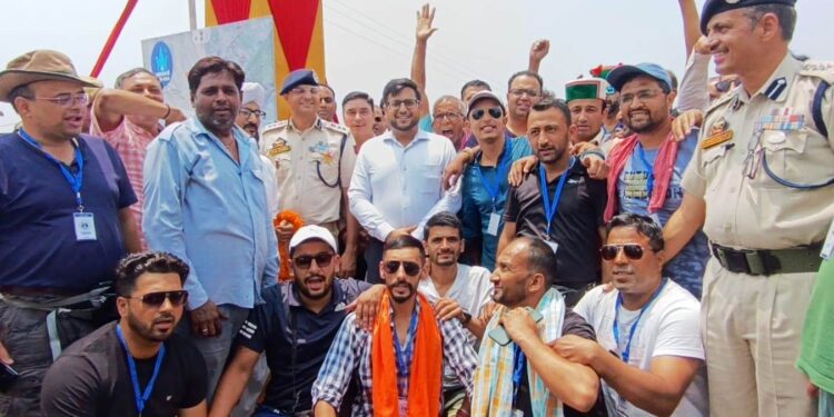 District Administration Samba welcomes Shri Amarnath Ji Yatra at Tapyal